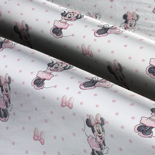 Disney® Minnie Traditional Bow & Dots Cotton Fabric